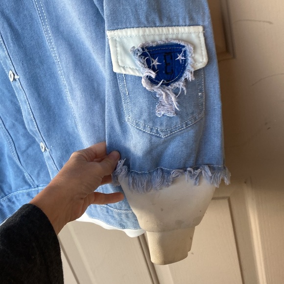 Jeans extra large, Japanese animation, Jean button up jacket - Picture 10 of 14
